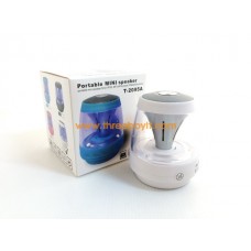 Portable Mini Speaker + FM (T-2095A) Bluetooth ขาว